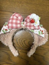 Tokyo Disney See Exclusive Edition ShellieMay Headband Ears Duffy Strawberry