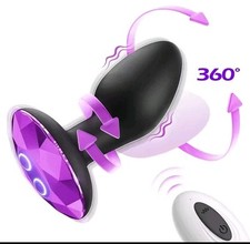 Sextoy Plug Anal Rotatif 360°