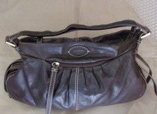 SAC CUIR MARRON  MODELE ANGELINA DE LANCEL