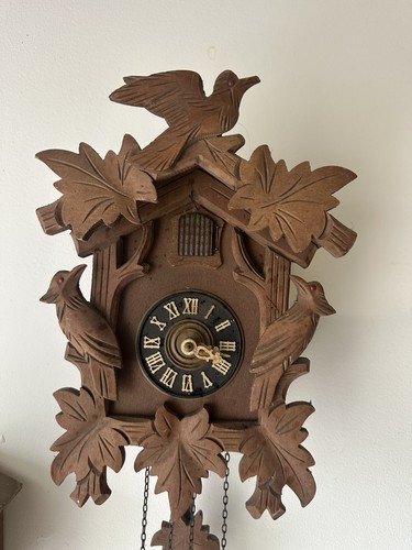 Ancienne pendule coucou - , avec