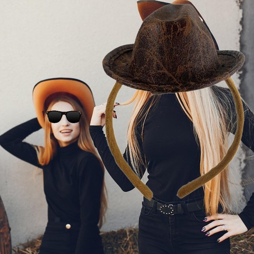 Bandeau chapeau cowboy - de, de