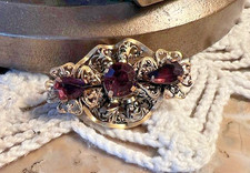 Broche Tchèque Cristal de