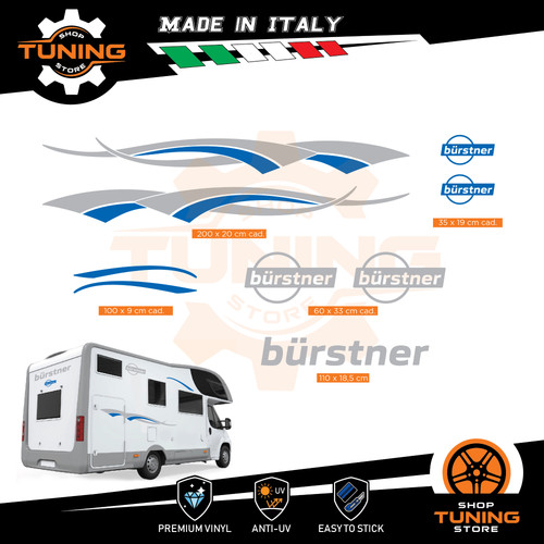 Autocollants camper kit - de,