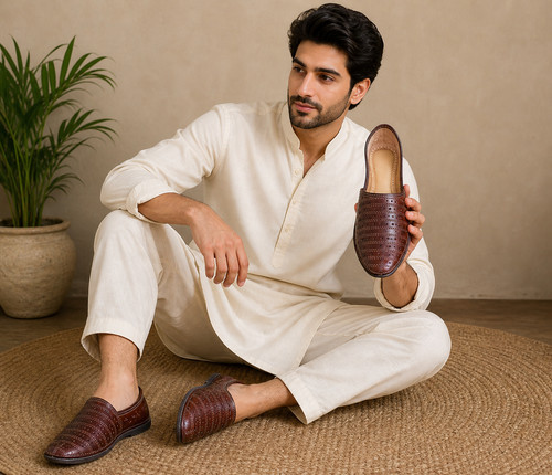 Chaussures hommes indiennes