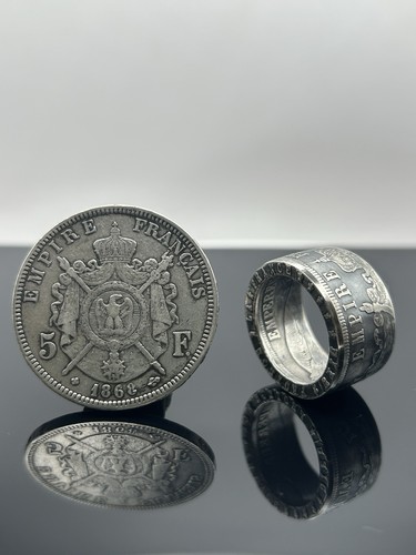 Bague pièce monnaie - pièce,