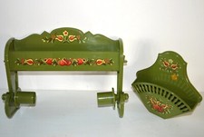 Support mural dérouleur filtre à café vintage EMSA mélaminé vintage 70's Germany