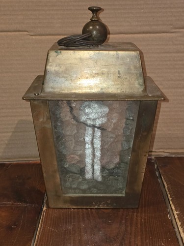 Lanterne ancienne laiton et - lanterne,
