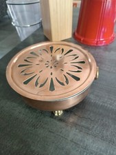 Chauffe Plat En Cuivre