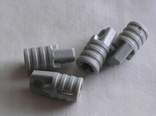 4 x LEGO OldGray Hinge Arm Locking ref 481 / Set 4489 6773 7133 7143 4513 4792..