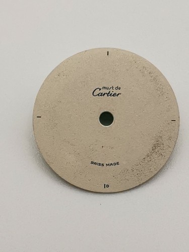 Cartier cadran must - cadran,