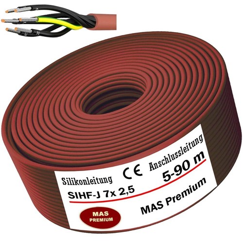 Câble silicone à 90 - 5,
