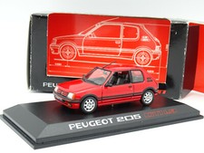 Norev 1/43 - Peugeot 205 GTI 1.9 Rouge