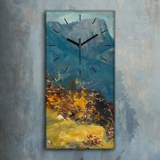 Horloge décorative sur toile