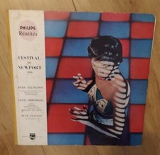 FESTIVAL De NEWPORT 1956 FRENCH JAZZ Gatefold RARE LP PHILIPS RÉALITÉS N° V2