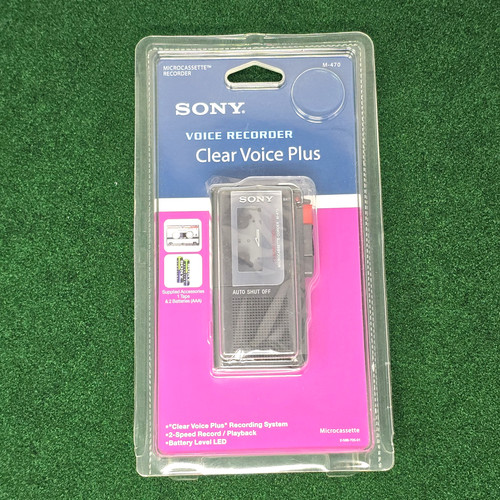 New sony 470 microcassette - sony,