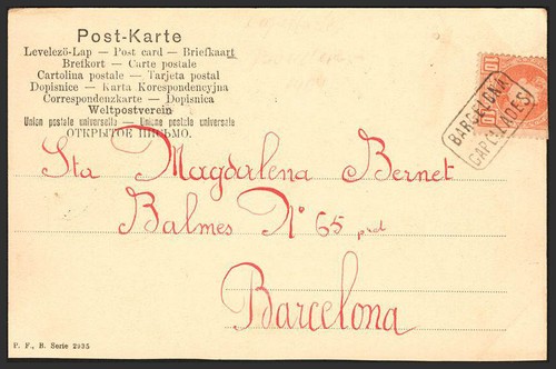 Cataluña histoire postal - cataluña.,