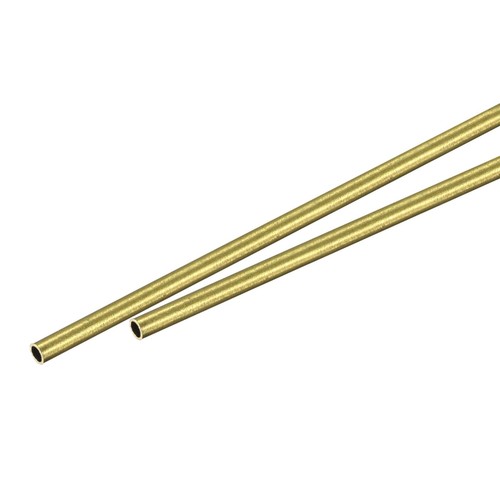 Laiton rond tube 6mm od - laiton, 1.6mm