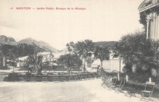 06 MENTON JARDIN PUBLIC KIOSQUE MUSIQUE - 84034