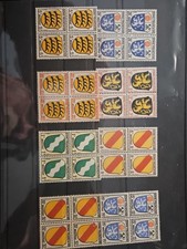 Timbres france occupation zone - occupation,