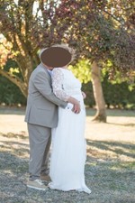 Superbe Robe mariée bohème