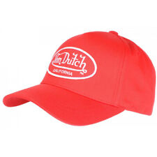 Casquette Von Dutch Corail et