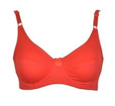 Soutien gorge 90C uni rouge à