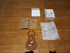 Porte clé TINTIN MILOU CUIR