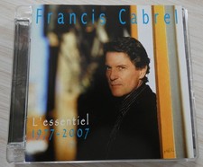 2 CD ALBUM JEWEL BOX BEST OF L'ESSENTIEL 1977 2007 FRANCIS CABREL 37 TITRES 2007
