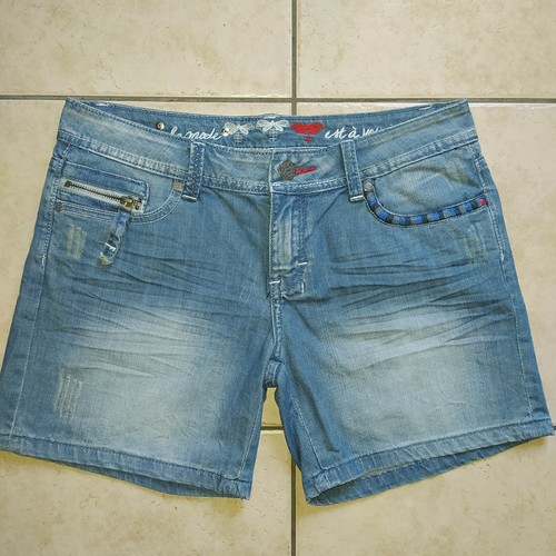 Magnifique short jean lmv - short,