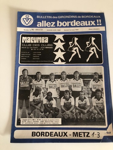 Rare vintage programme - programme, ))