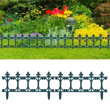 16x Bordures de Jardin Vert 10