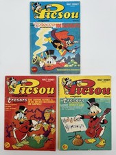 3 Picsou Magazine 1978 Walt Disney Numéros 75, 80 et 81. Mickey, Donald…