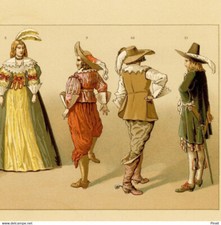 Albert Racinet Costume