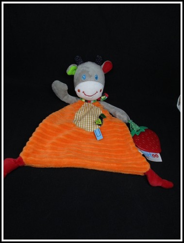Doudou plat girafe - doudou,