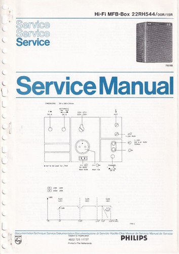 Manuel service pour philips - manuel,