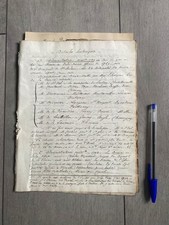 Dossier manuscrit diocèse - –,