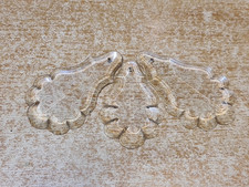 3 PAMPILLES ANCIENNE CRISTAL