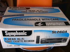 NEW Symphonic SL260A VHS Video