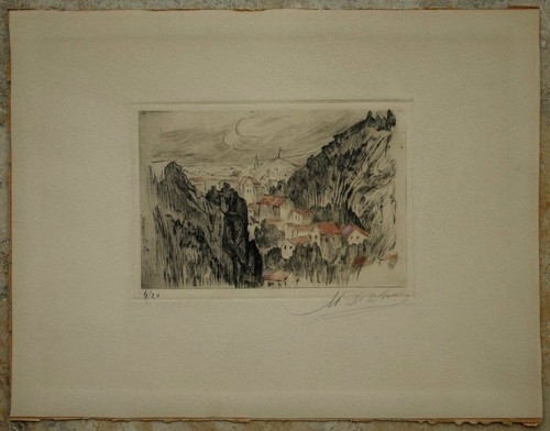 Gravure pointe sèche