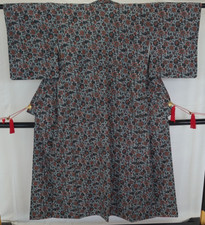 Kimono japonais vintage soie