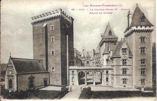 Carte postale pau le - carte,