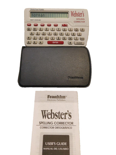 Vintage franklin webster - vintage, webster's