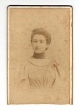 photo-cdv- THIEL-freres à NICE portrait femme 1860-1870