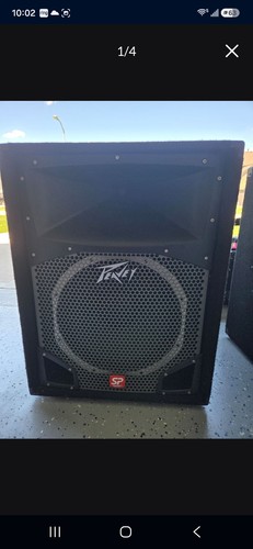 Peavey speakers non powered - speakers., non-powered