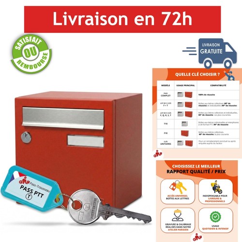 Clé pass ptt t10 ouvre - ptt,