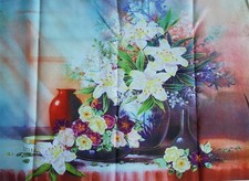 Beautiful Flowers 3D Ribbon