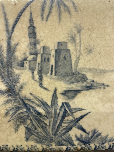 Orientalisme carreau faïence - carreau,