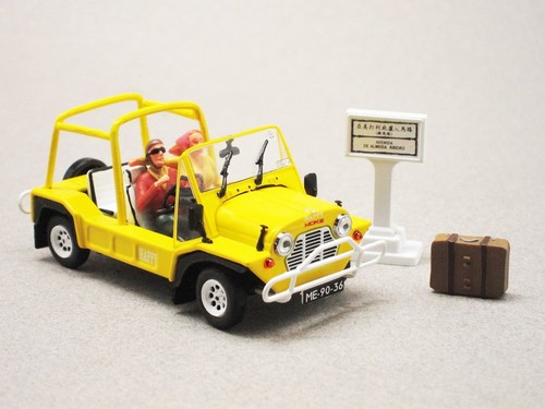 Mini moke jaune - mini,