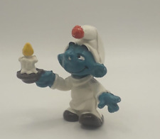 Figurine Schtroumpf Schleich - Schtroumpf a la Bougie 1979