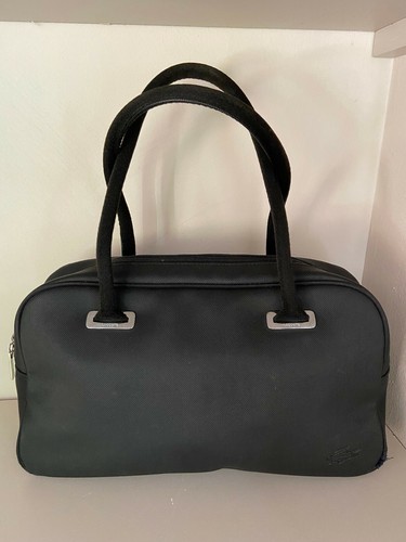 Sac main lacoste noir - lacoste,